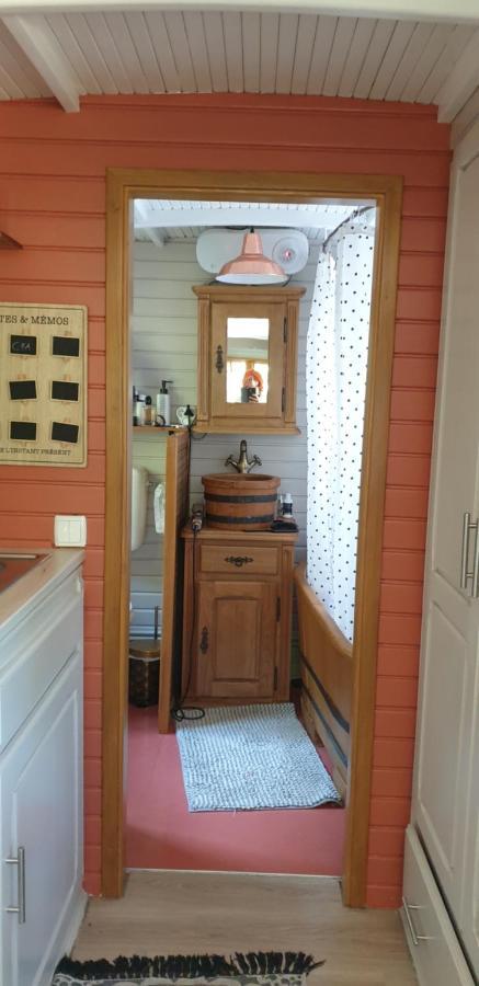 בית הארחה Le Soler 	Roulotte En Bois Sud France מראה חיצוני תמונה