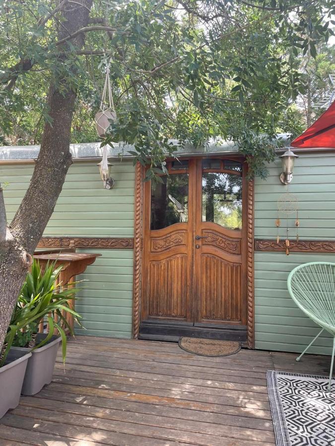 בית הארחה Le Soler 	Roulotte En Bois Sud France מראה חיצוני תמונה
